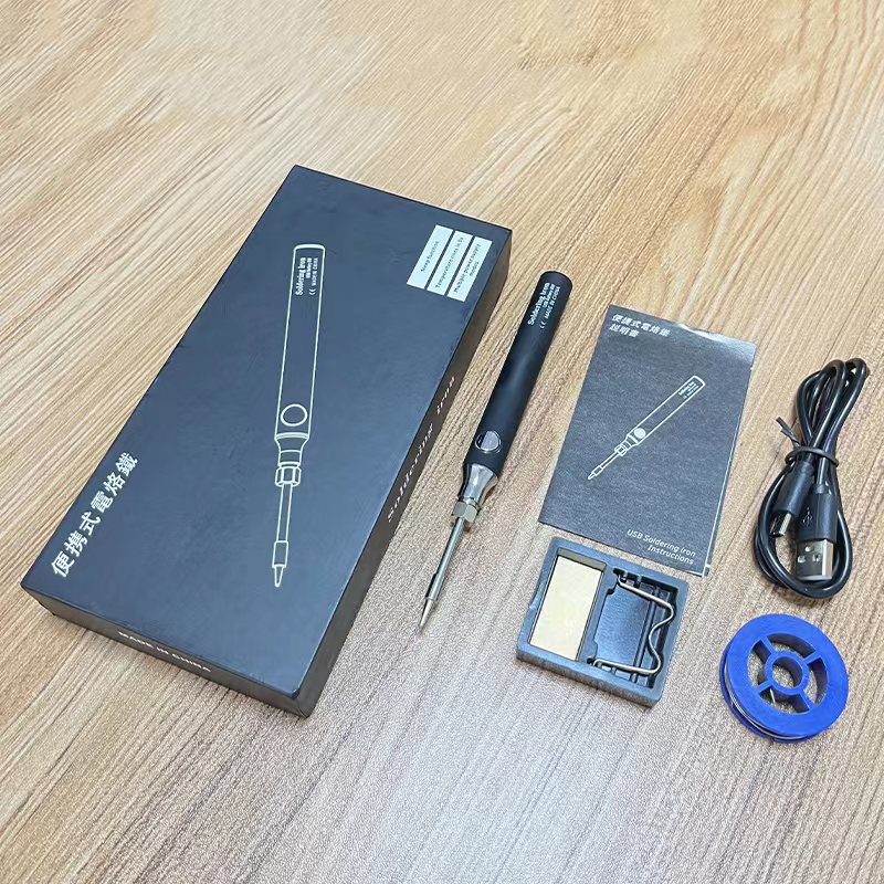 Mỏ hàn chạy bằng pin 5v 8w bộ mỏ hàn điện có sạc usb mỏ hàn sạc không dây