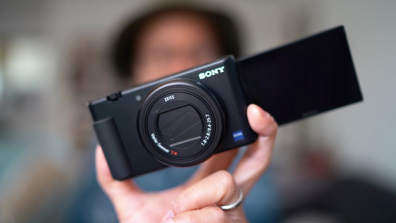 Máy ảnh Sony ZV1 - Trùm Vlog - quay 4k - Màn hình lật xoay - Khẩu F1.8 - Mới 99%
