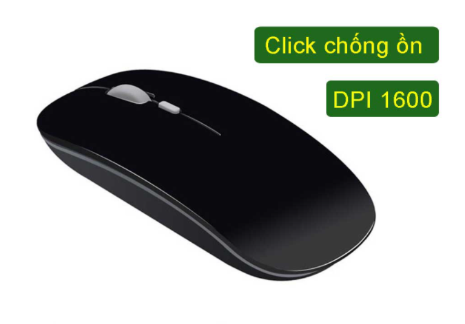 Chuột Không Dây Siêu Mỏng 2.4G Cho Máy Tính