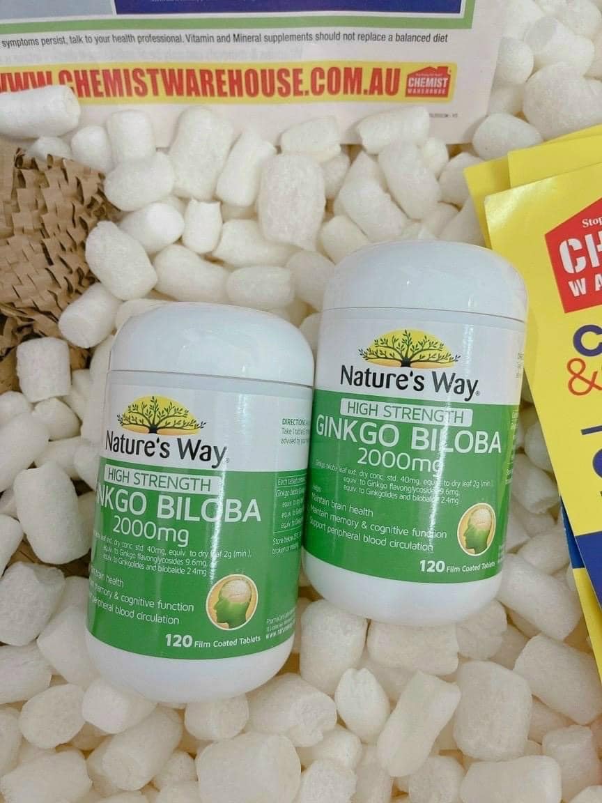 GINKGO BILOBA 2000 120 VIÊN