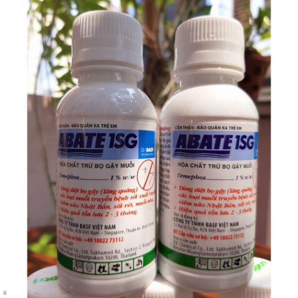 Thuốc diệt lăng quăng Abate (hủ 100gram)