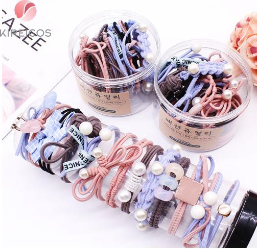 Set 16 dây cột tóc buộc tóc hàn quốc 091– màu ngẫu nhiên