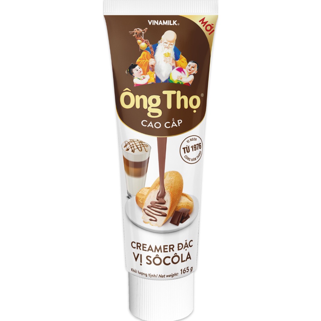 Sữa Đặc Có Đường Ông Thọ Tuýp Socola 165g