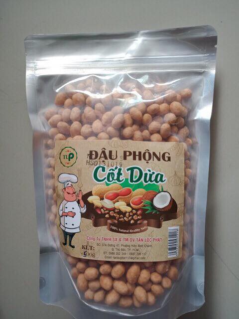 ĐẬU PHỘNG CỐT DỪA TÂN LỘC PHÁT HŨ 500G