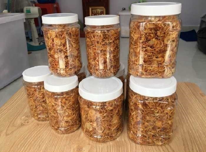 Set 500g Bánh Tráng Phơi Sương + Hành phi + Tỏi phi + Muối tôm + Sate