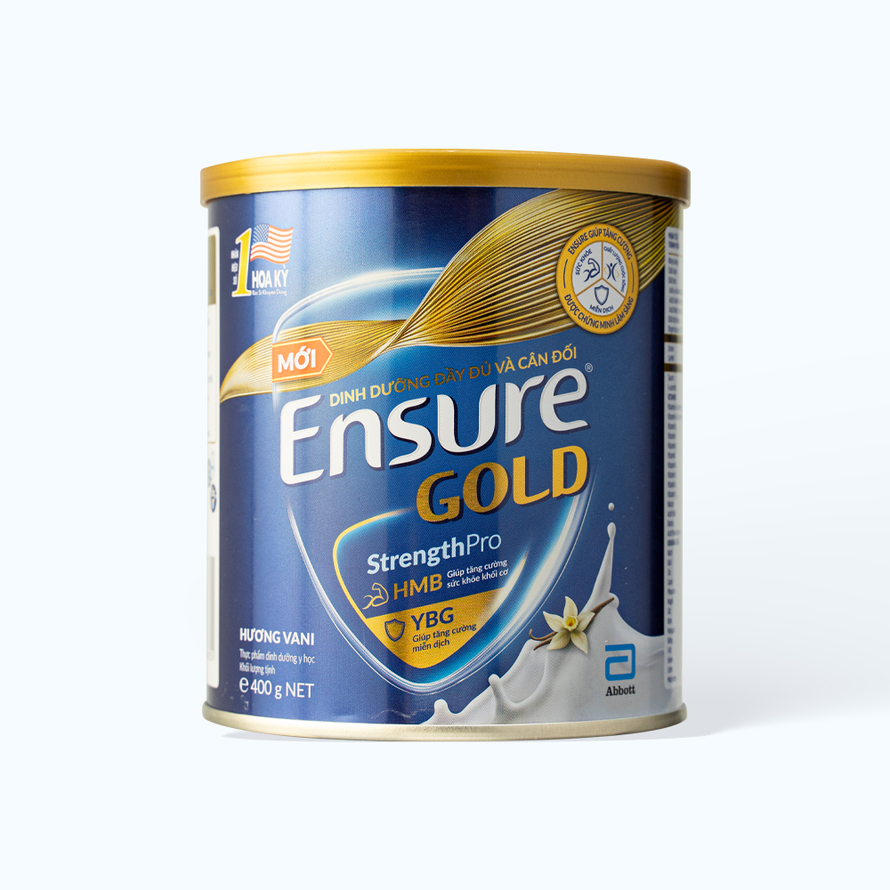 Sữa bột Ensure Gold Hương Vani 380g