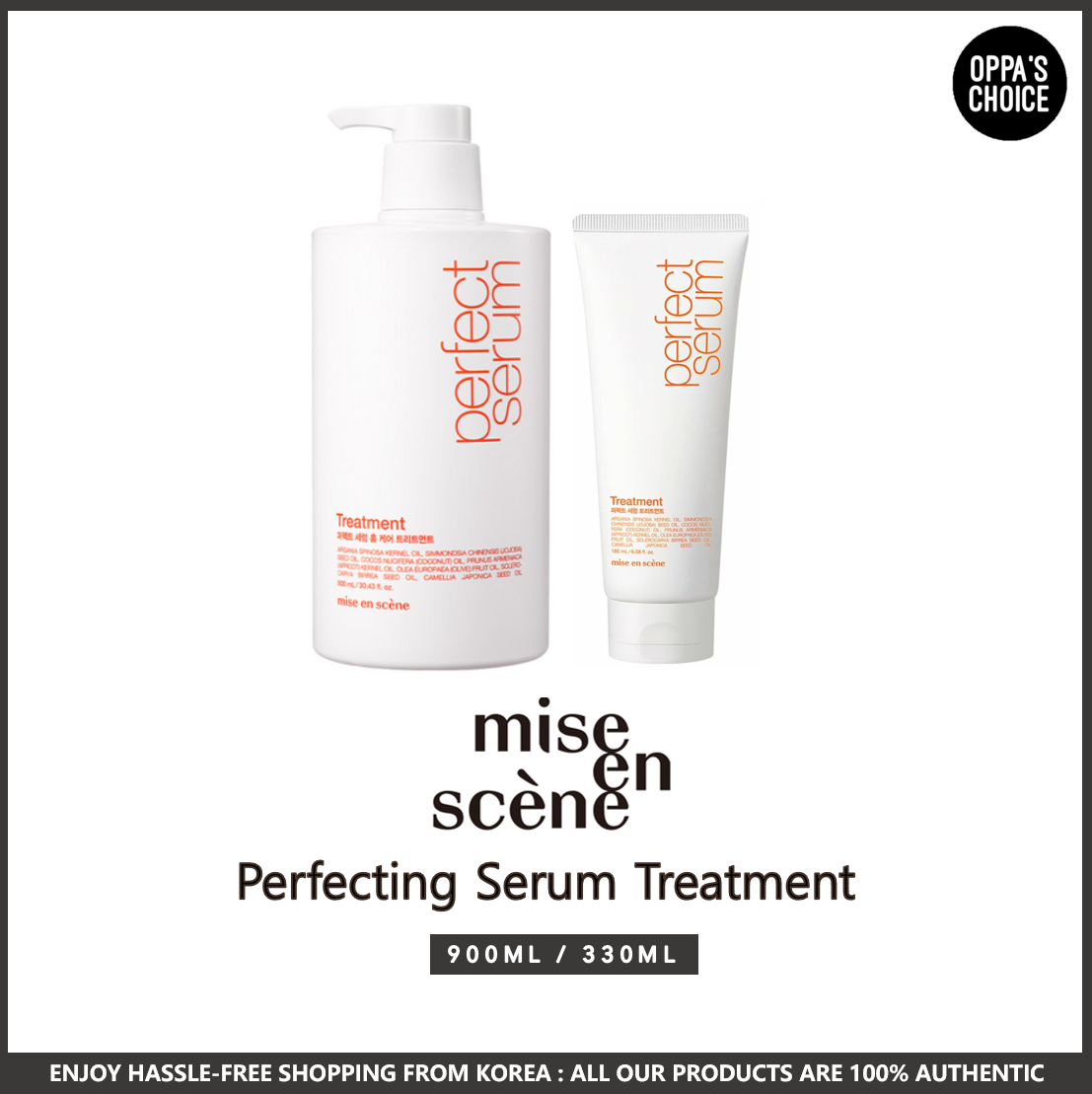 MISE EN SCENE Perfect serum Treatment (900ML / 330ML)
