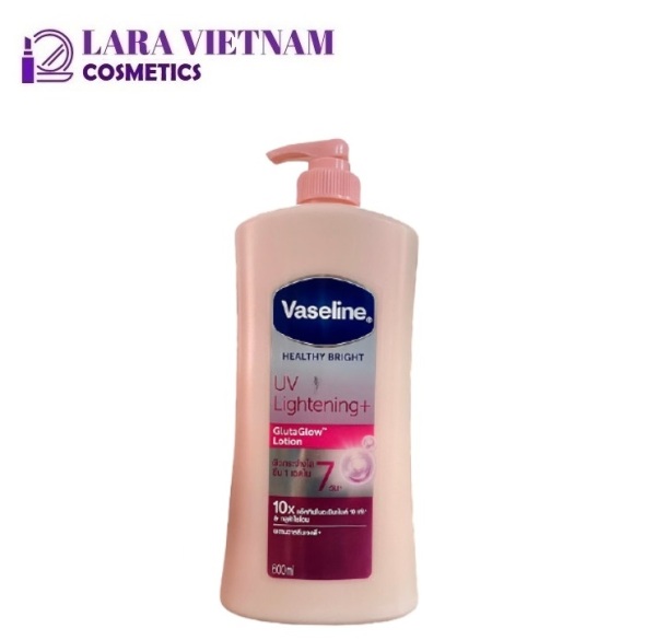 [Mẫu mới 2020] Sữa dưỡng thể trắng da dưỡng ẩm Vaseline Healthy White UV Lightening 600ml từ Thái Lan, mang lại một làn da khỏe mạnh, rực rỡ cao cấp