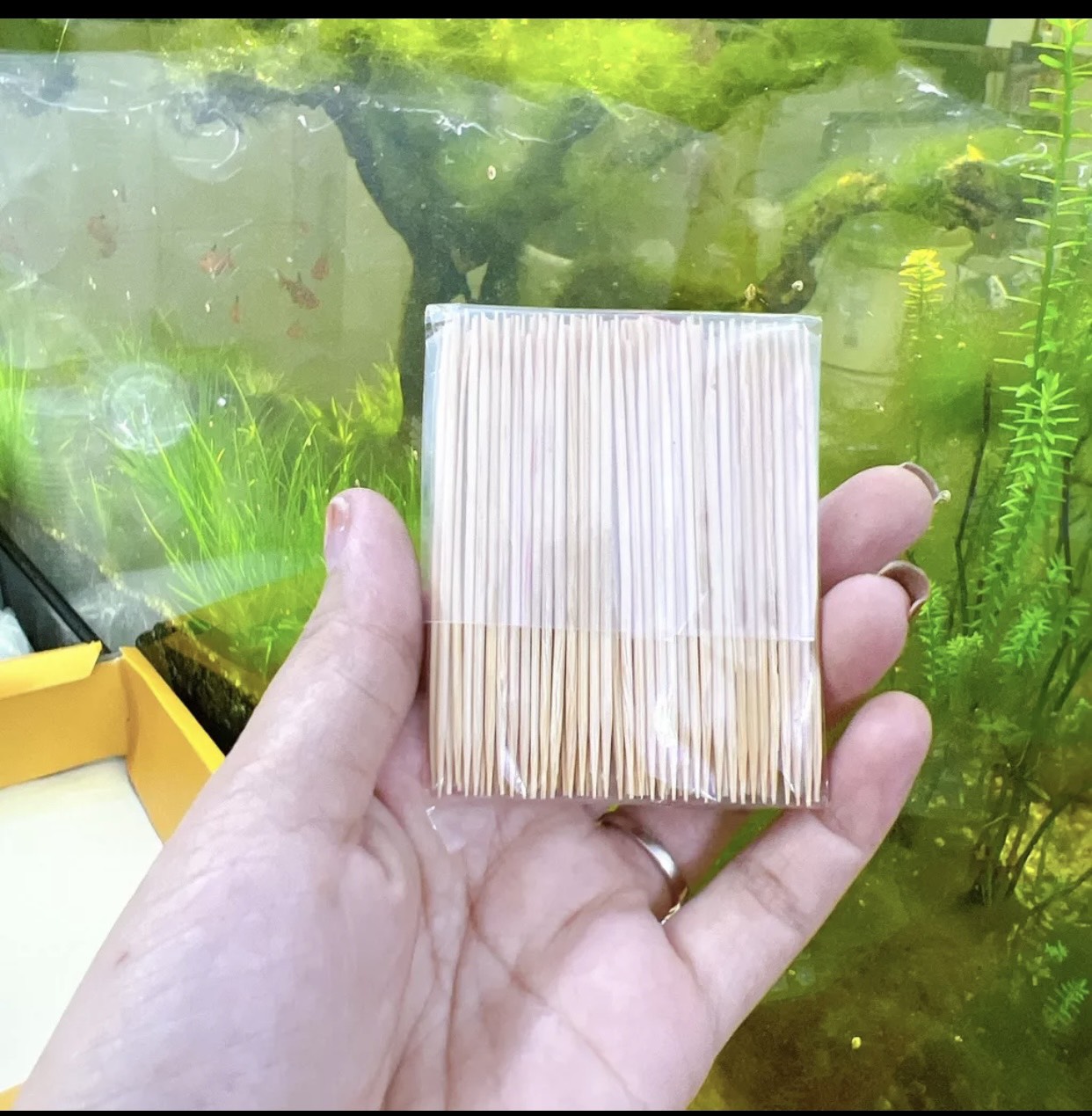 Combo 10 bịch tăm tre xỉa răng Ngọc thu cao cấp