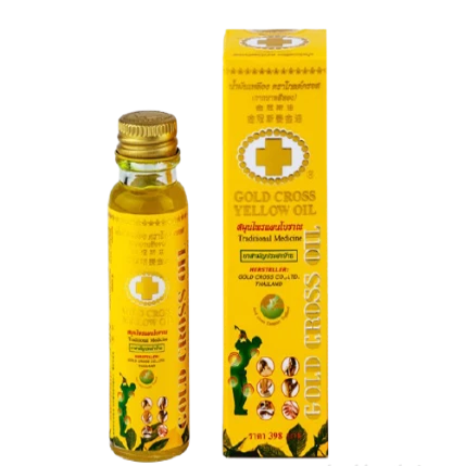 01 GOLD CROSS YELLOW OIL - 3ML & 24ML