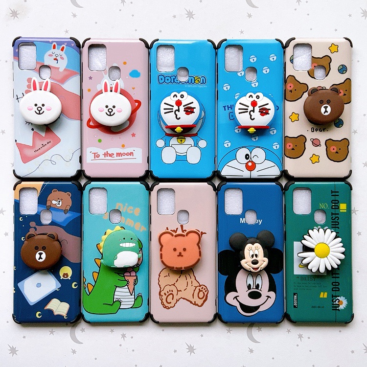 Ốp IDM Hàn Quốc kèm pop Samsung A21s