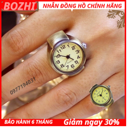Nhẫn đồng hồ nam nữ mã 002