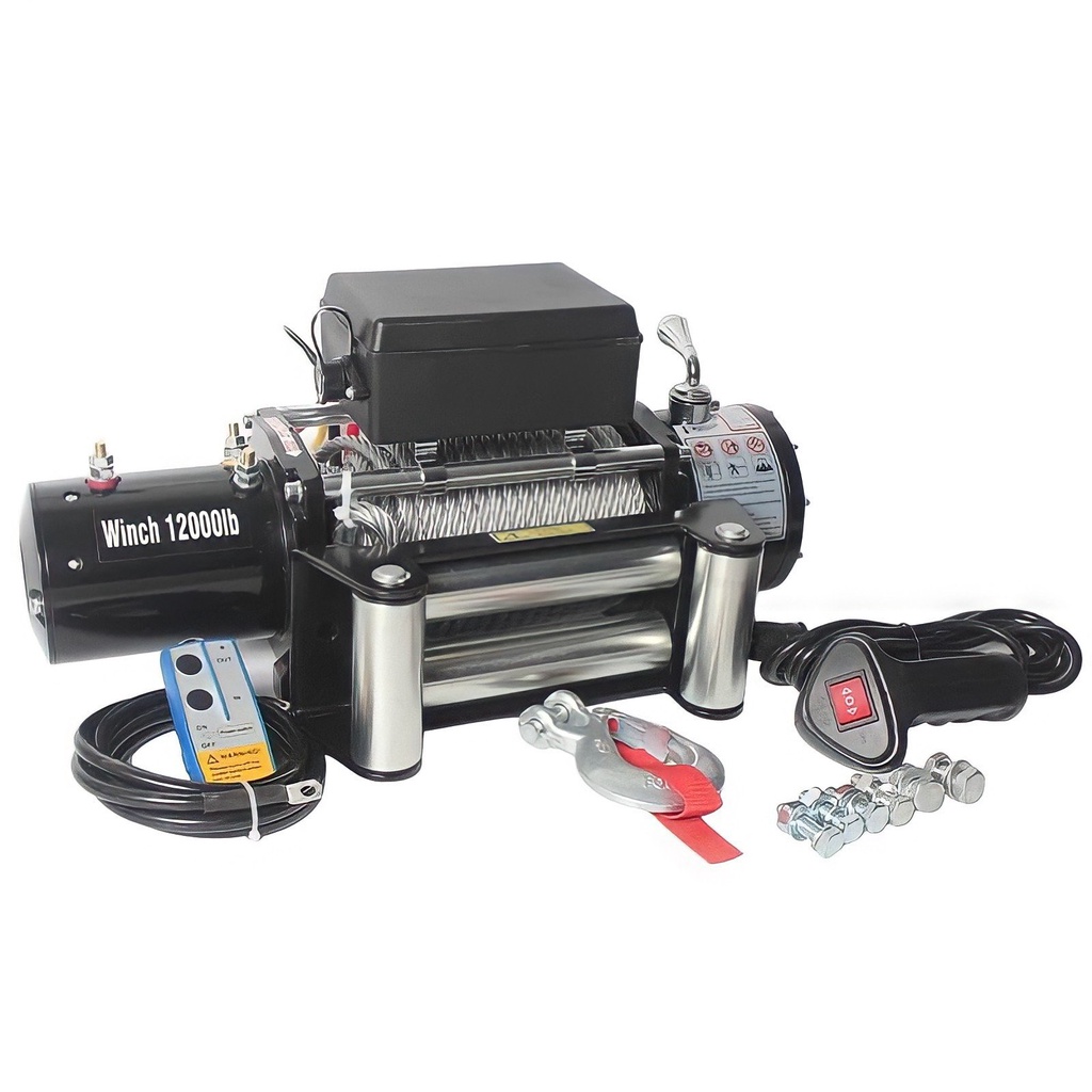 Electric hoist 12v/24v 12000lbs, lifting device