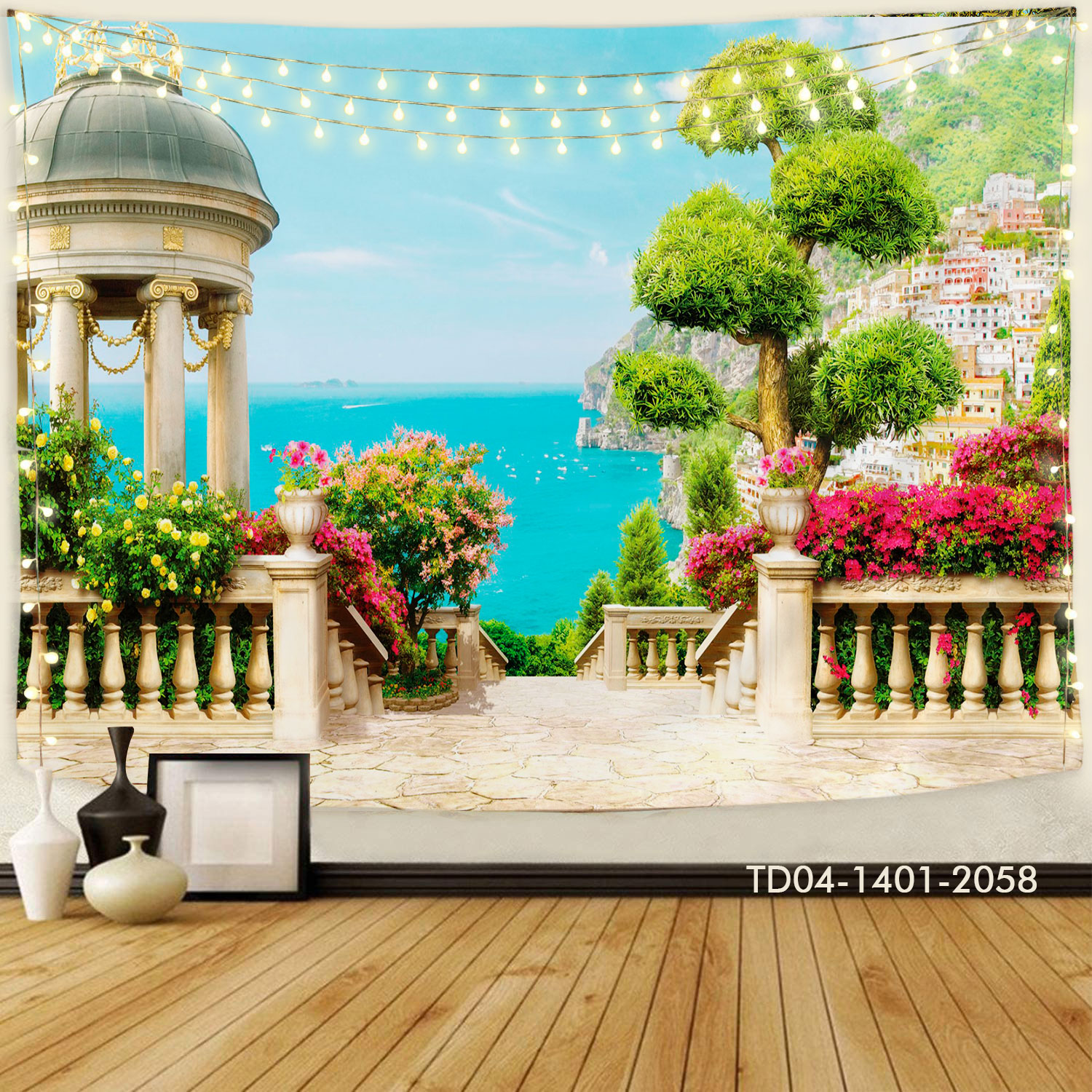 Tranh vải treo tường Tín Phát Decor phòng ngủ, phòng khách,...(TẶNG móc treo, miếng dán 2 mặt)