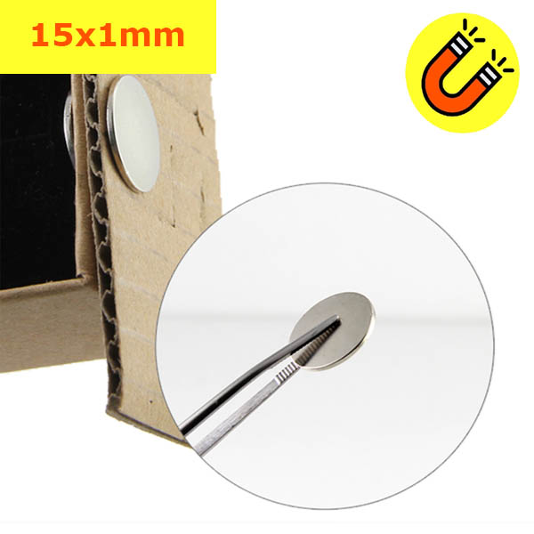 Bộ 10 viên nam châm đất hiếm 15x1mm