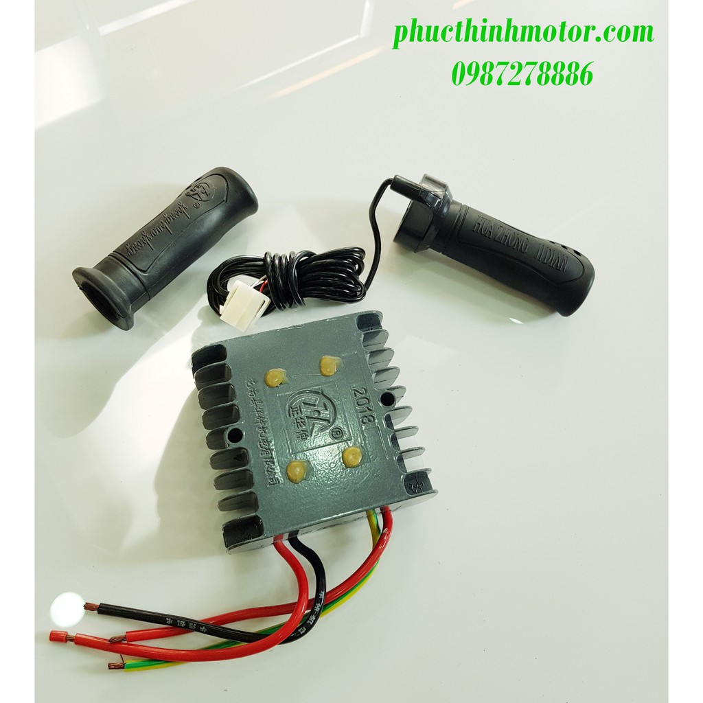 Điều tốc 12v-60v1500w 45A và tay ga