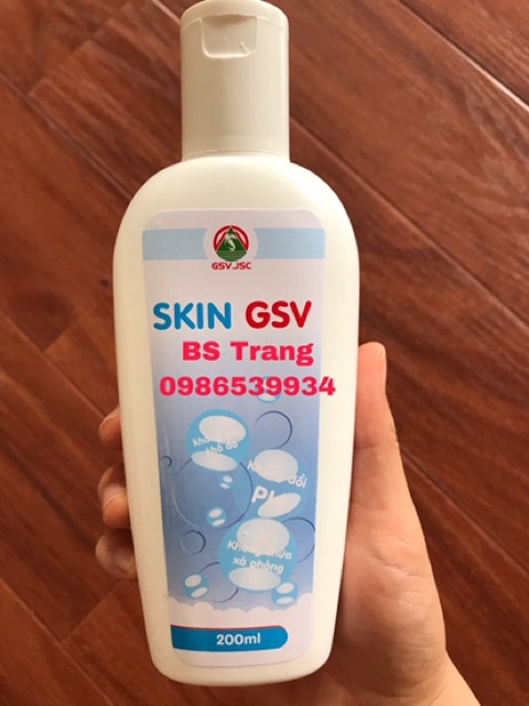 Sữa rửa mặt cho da khô Skin GSV 200ml
