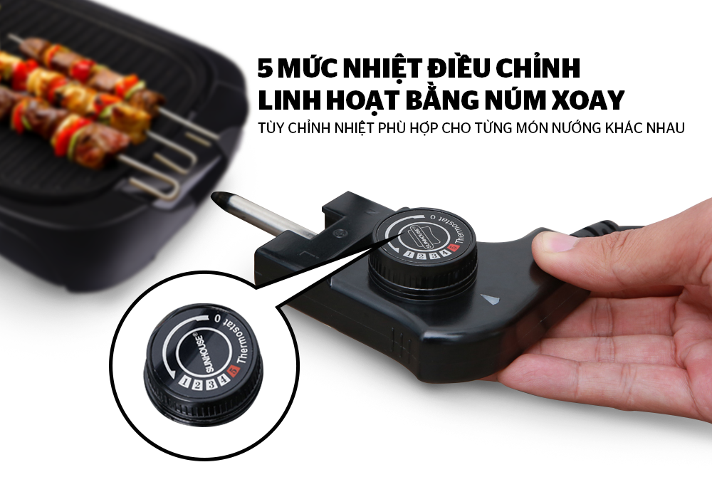 Bếp nướng điện SUNHOUSE SHD4602