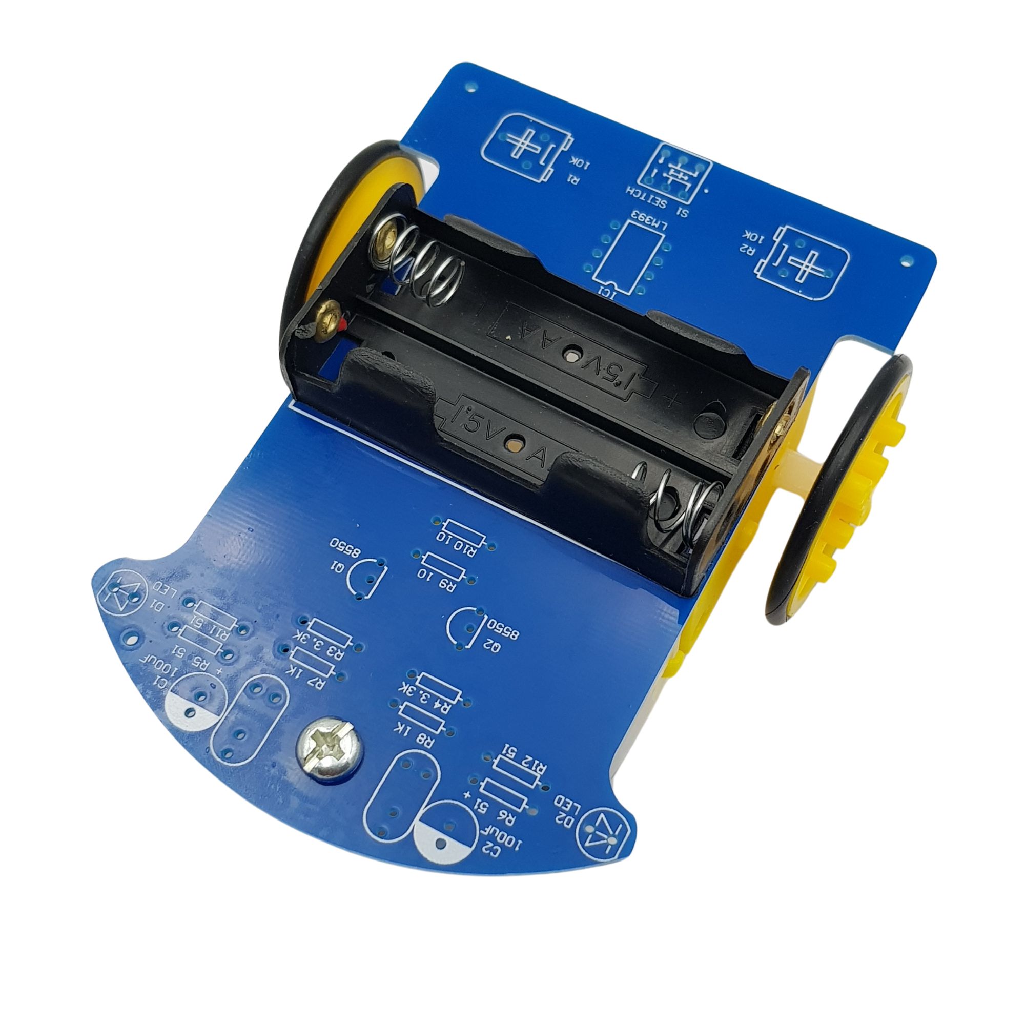 Kit Xe Robot Dò Đường Hàn Linh Kiện