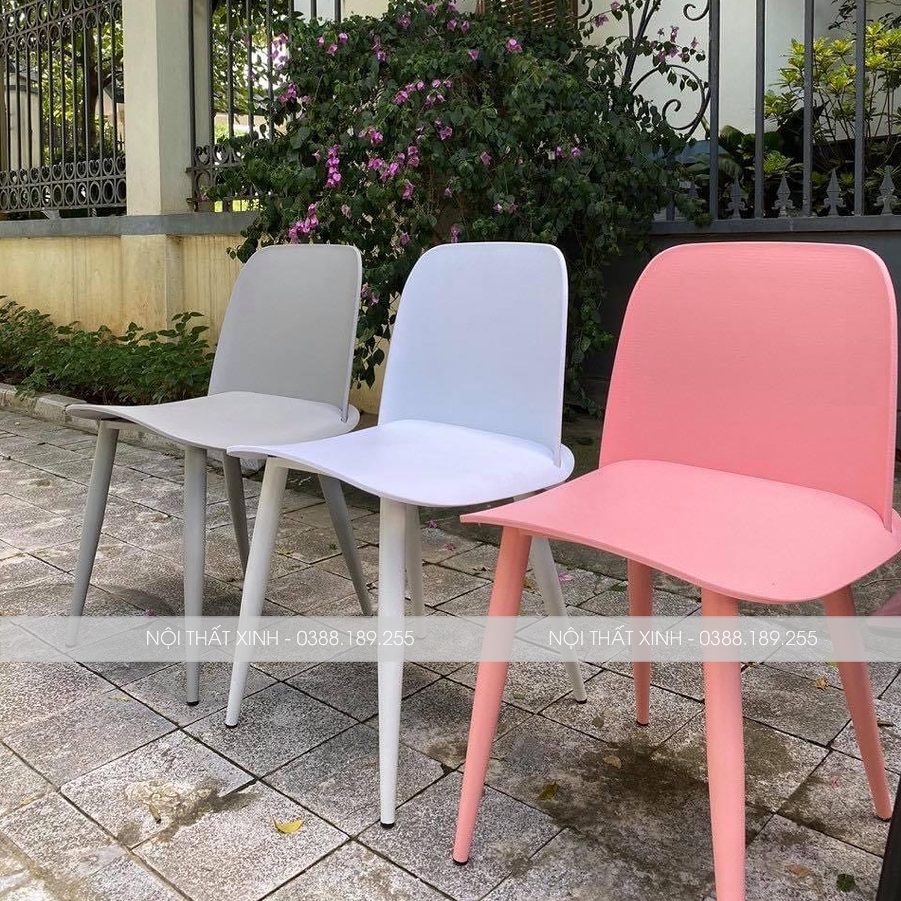[GHẾ CAFE - GHẾ ĂN] Ghế nhựa đúc Muuto
