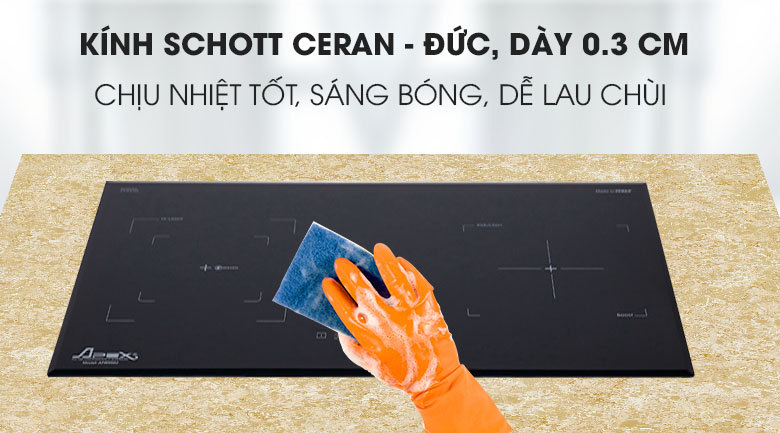 BẾP ĐÔI ĐIỆN TỪ HỒNG NGOẠI APEX APB9982