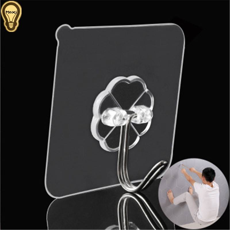 [ SIÊU RẺ ] Móc Treo Đồ Dán Tường Siêu Dính Siêu Chịu Lực