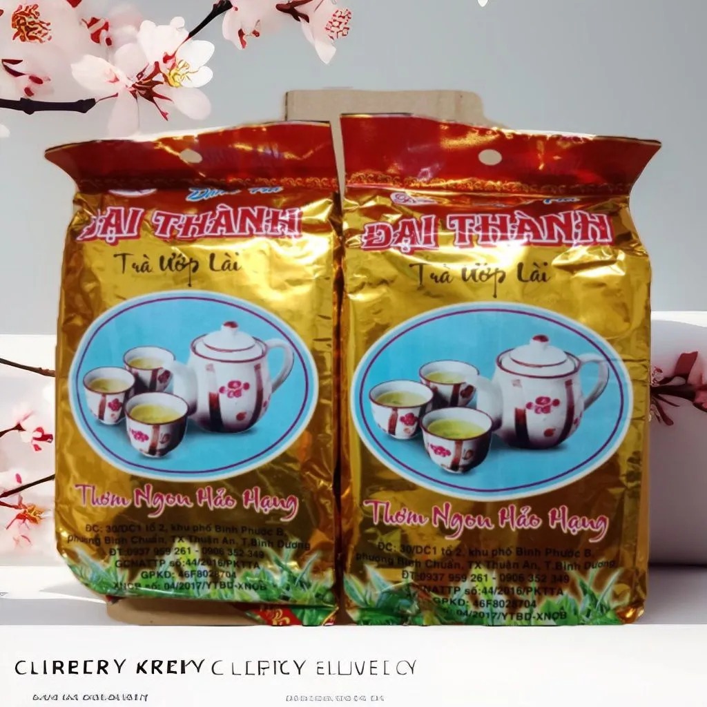 Trà đại thành dứa 300g, trà làm trà đá trà tắc thơm ngon