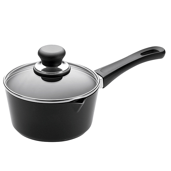 Nồi chống dính Scanpan Classic 18cm 15001200 1,5L, bảo hành chống dính 3 năm, sản xuất tại Đan Mạch