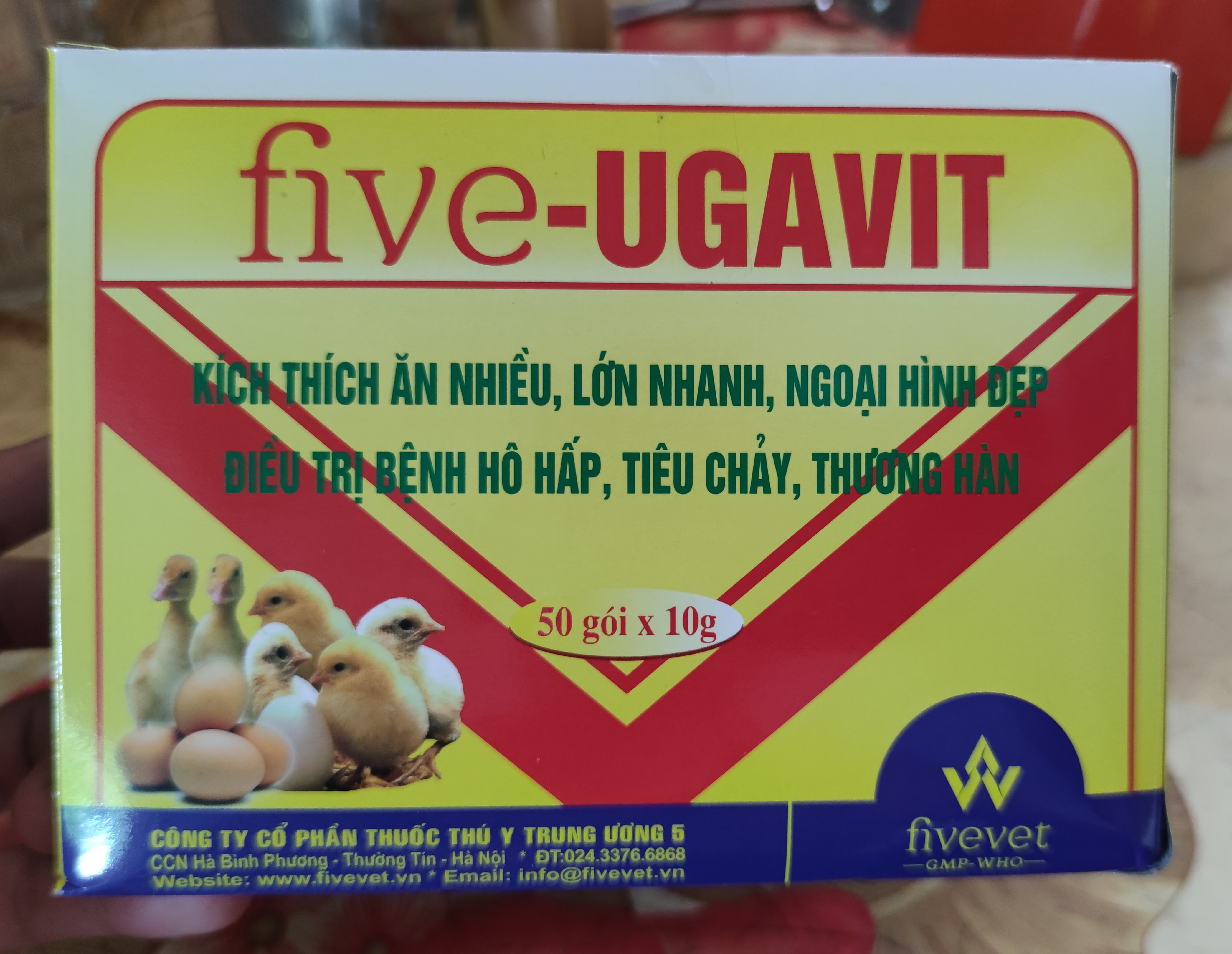 Úm gà vịt gói 10 gam