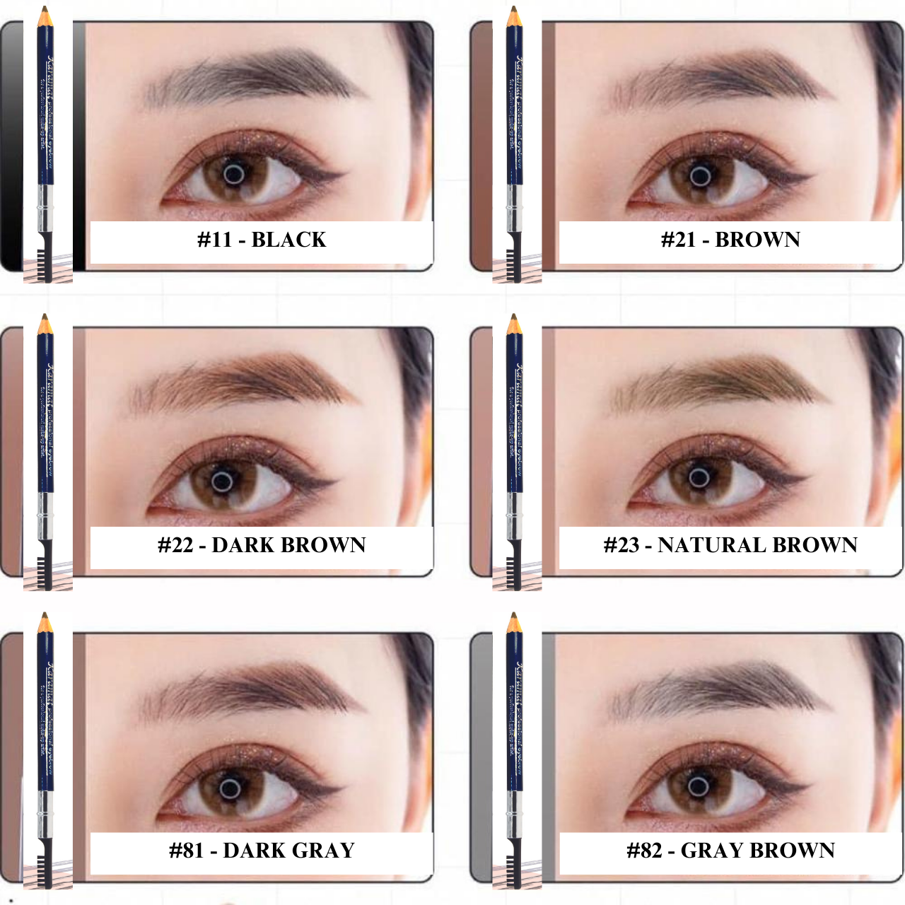 Bút Chì Kẻ Chân Mày Karamat Professional Eyeliner