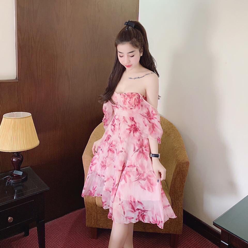 Đầm nữ dễ thương dự tiệc
