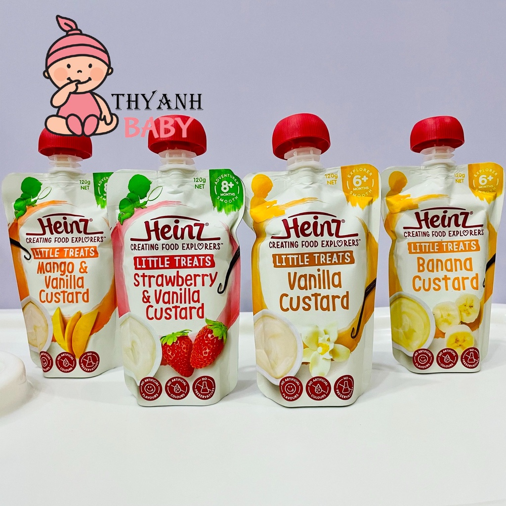Váng Sữa Heinz Custard 120gr Úc