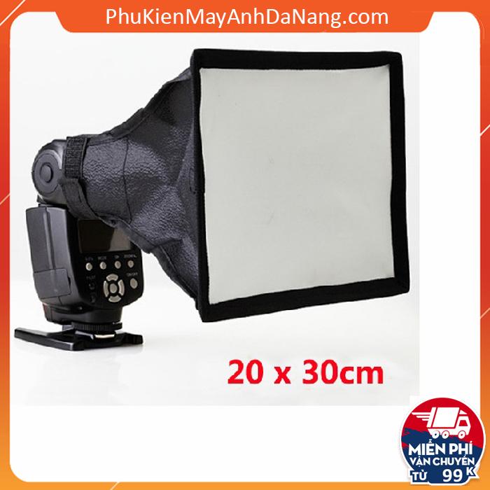 Tản Sáng Khung Softbox 20x30cm Dành Cho Đèn Flash