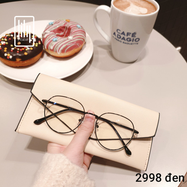 Giá bán Gọng kính cận tròn nhiều màu Lilyeyewear 2998, phụ kiện thời trang nữ phù hợp nhiều khuôn mặt, một size