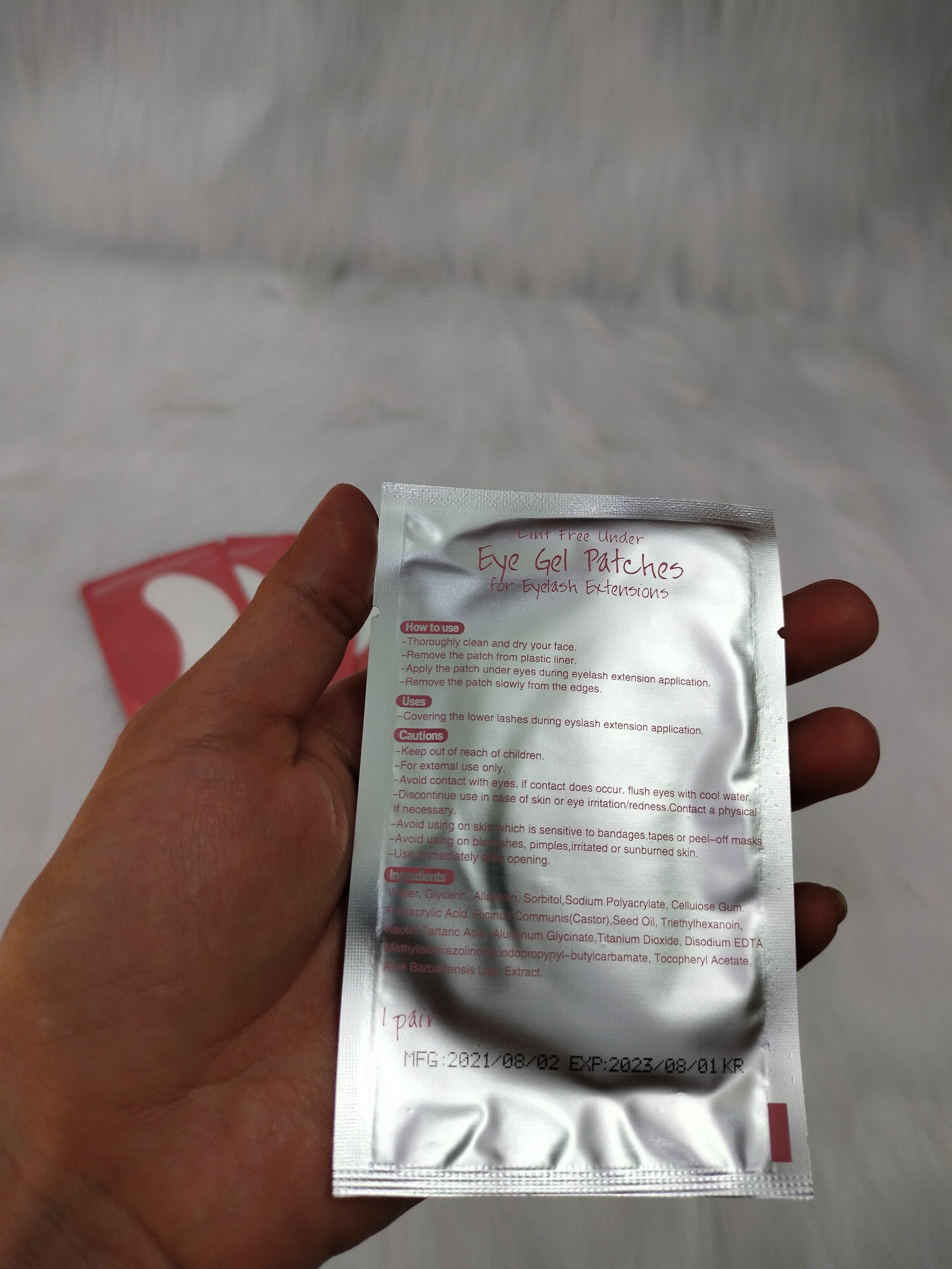 Combo 10 cặp miếng đệm mi dưới