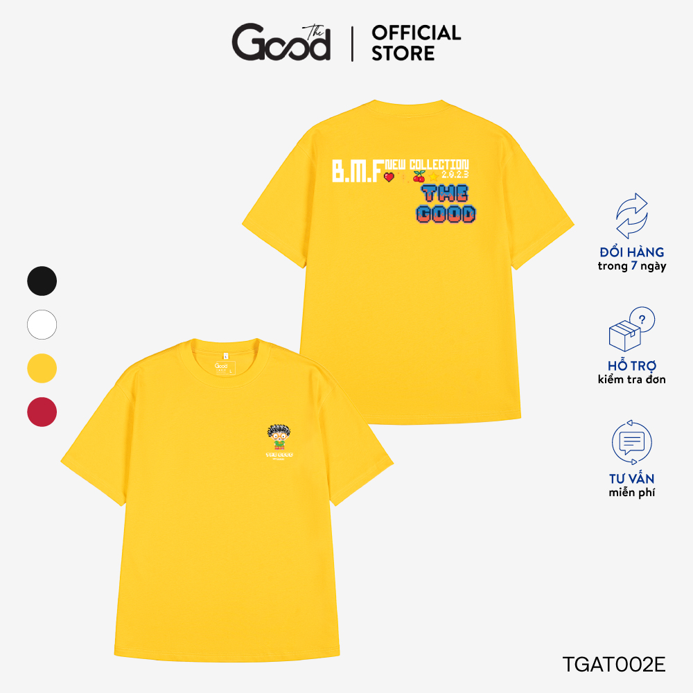 Áo Thun Unisex THE GOOD - Mini Characters Tee