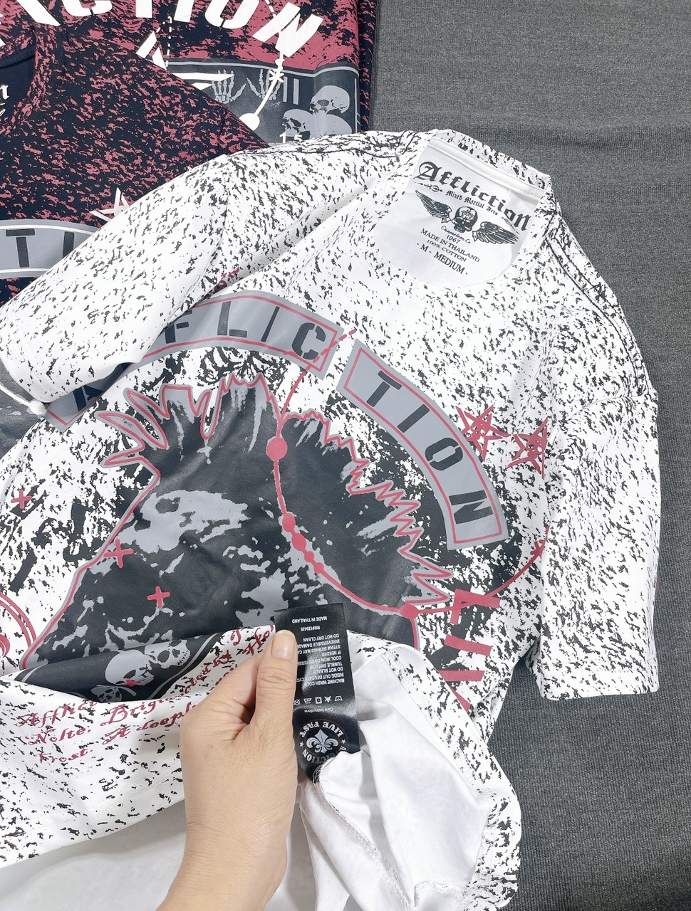 🔥 ÁO THUN THÁI THỔ DÂN ĐẦU LONG 🔥 เสื้อยืดไทย  FULL TEM TAG