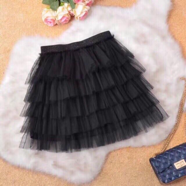 Chân váy xòe ngắn NHIỀU TẦNG