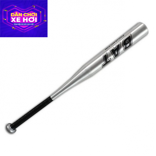 [HCM]Gậy bóng chày hợp kim nhôm cao cấp - gậy chính hãng dài 28inch - màu đen bạc
