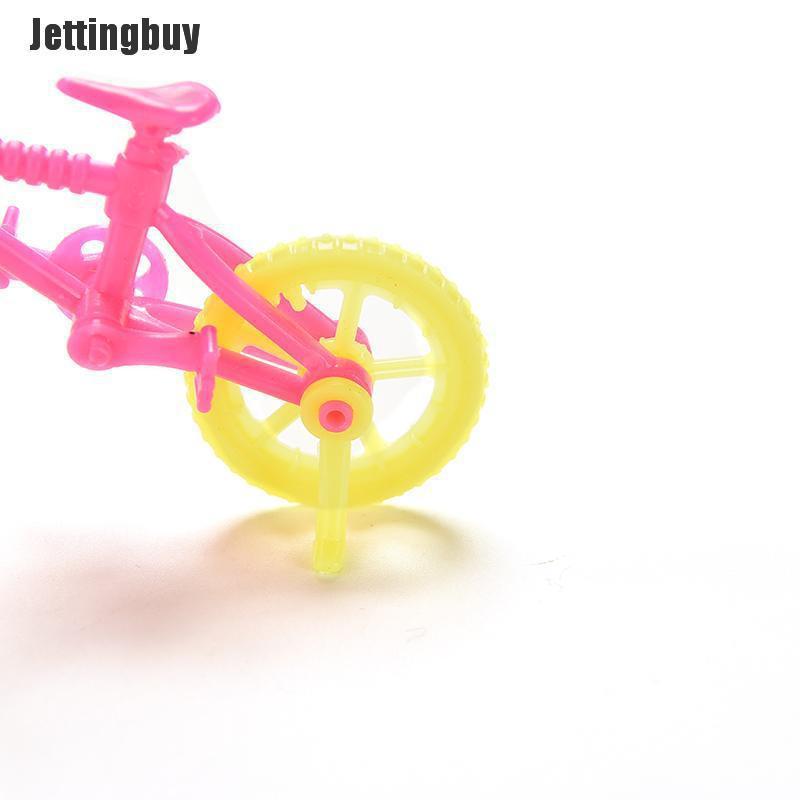 Jettingbuy AHS 2/5/10 Pcs Bicycles Bikes Mini Toy for Barbie Accessories Girls Birthday Gifts