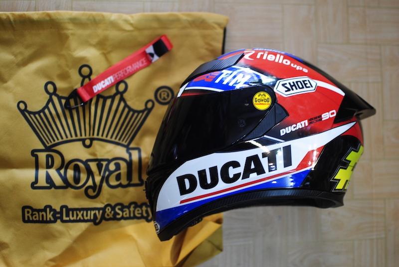 Mũ Royal M138b lên tem BMW Ducati 29