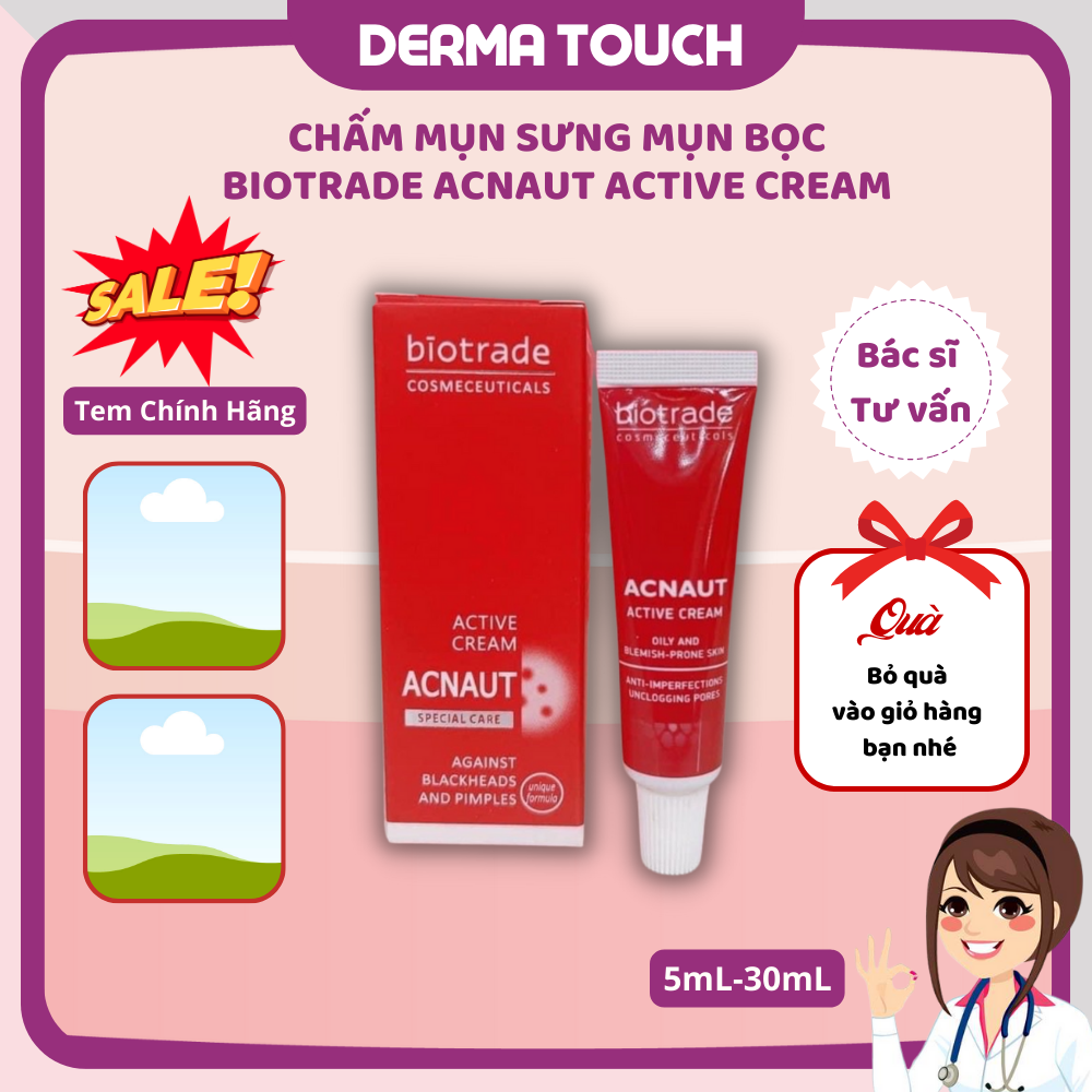 Kem chấm mụn Biotrade Acnaut Cream