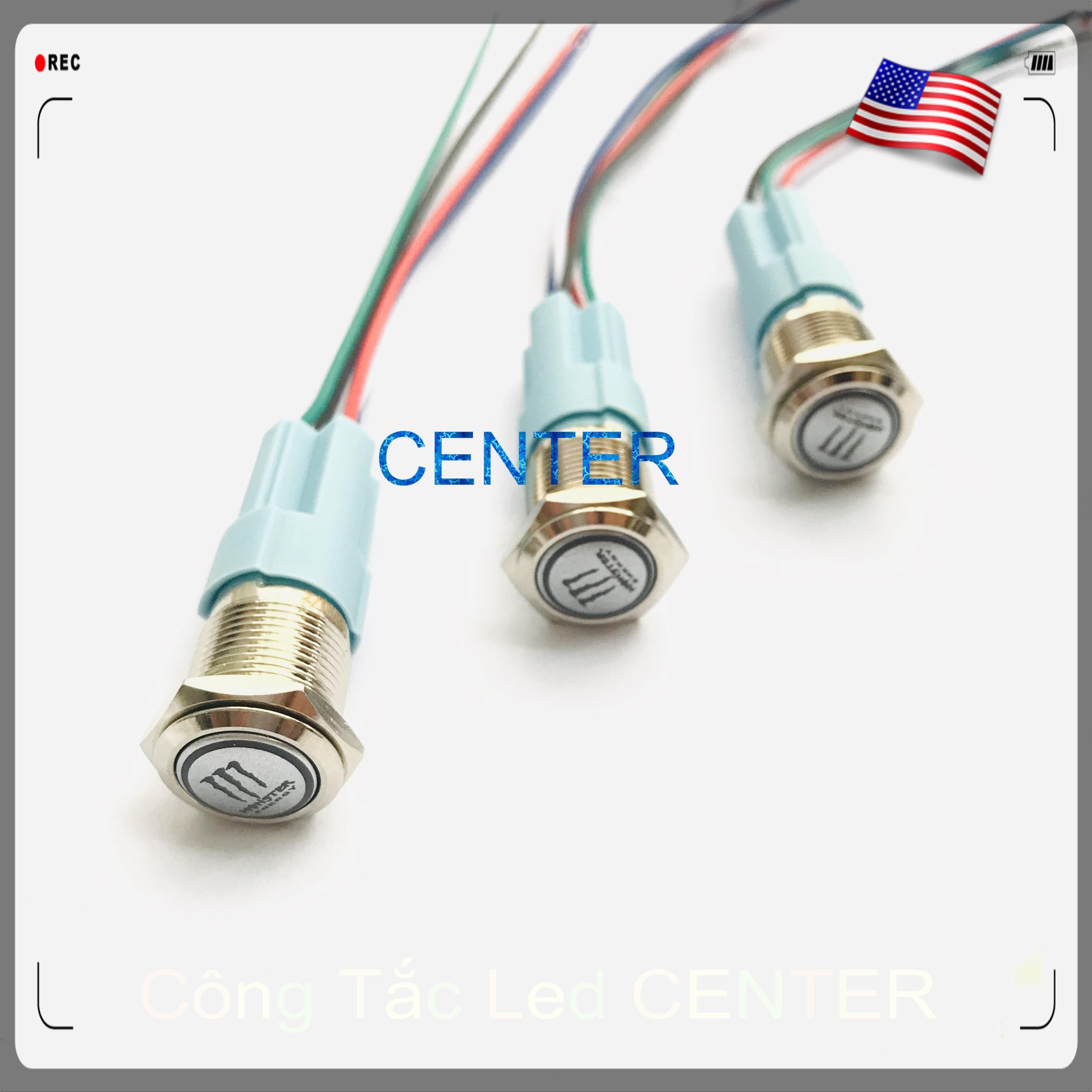 Công tắc led Monter nhấn nhả passing