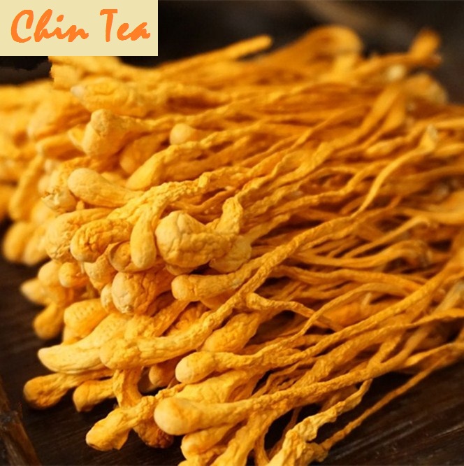 (1KG) ĐÔNG TRÙNG HẠ THẢO SẤY KHÔ (Loại rối)