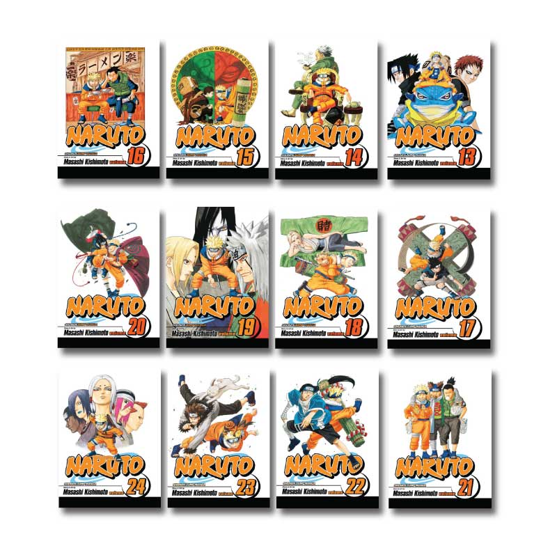 Naruto - Tiếng Anh| Manga  Vol 1-36