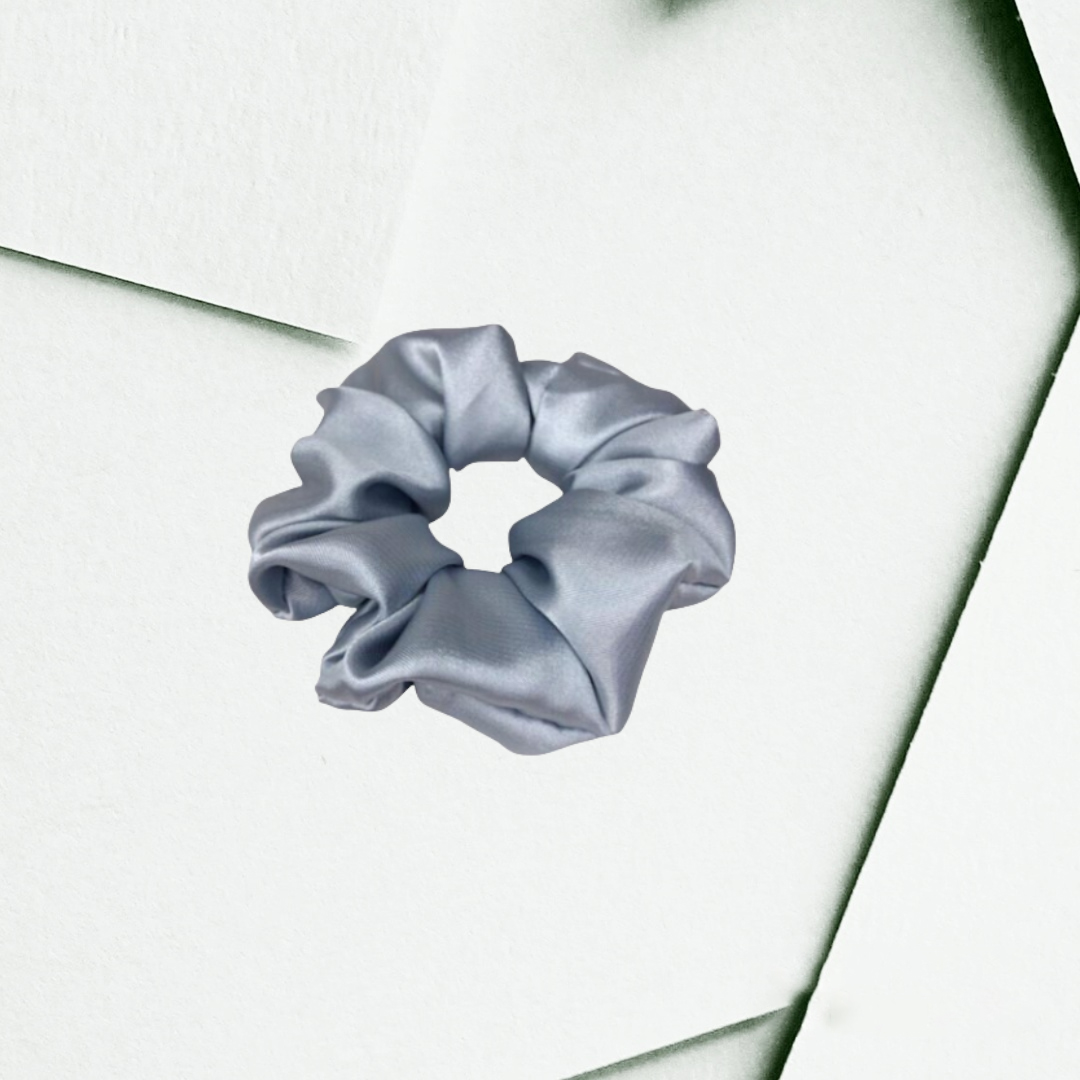 Dây Cột Tóc Merzy Scrunchies Màu Xanh Mint