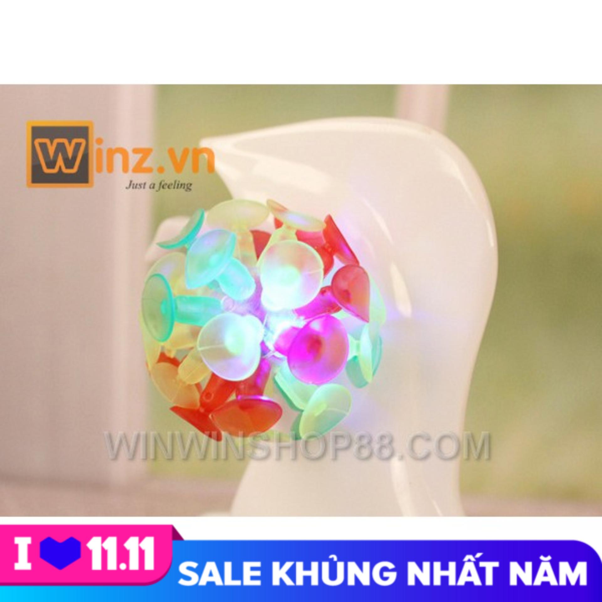 [HCM SHIP NHANH]Bộ 3 bóng ném dính Sticky Ball có đèn Led