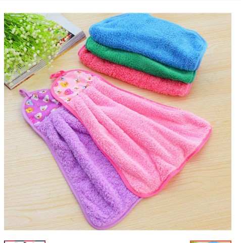 Combo 2 khăn lau tay cotton siêu thấm