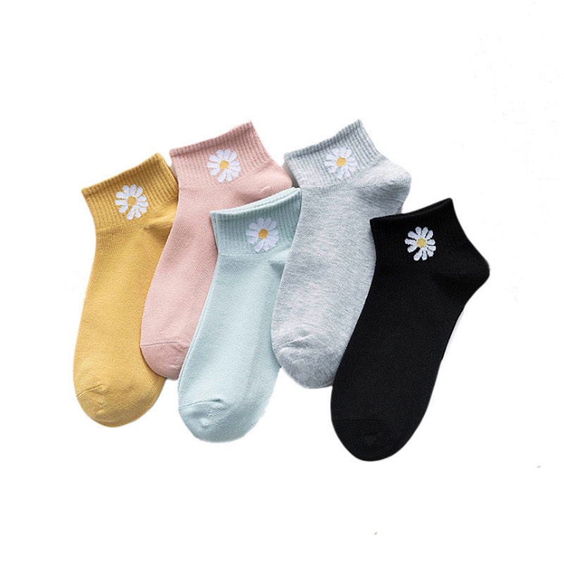 Combo 10 Đôi Tất/Vớ Hoa Cúc Hot Trend 2020