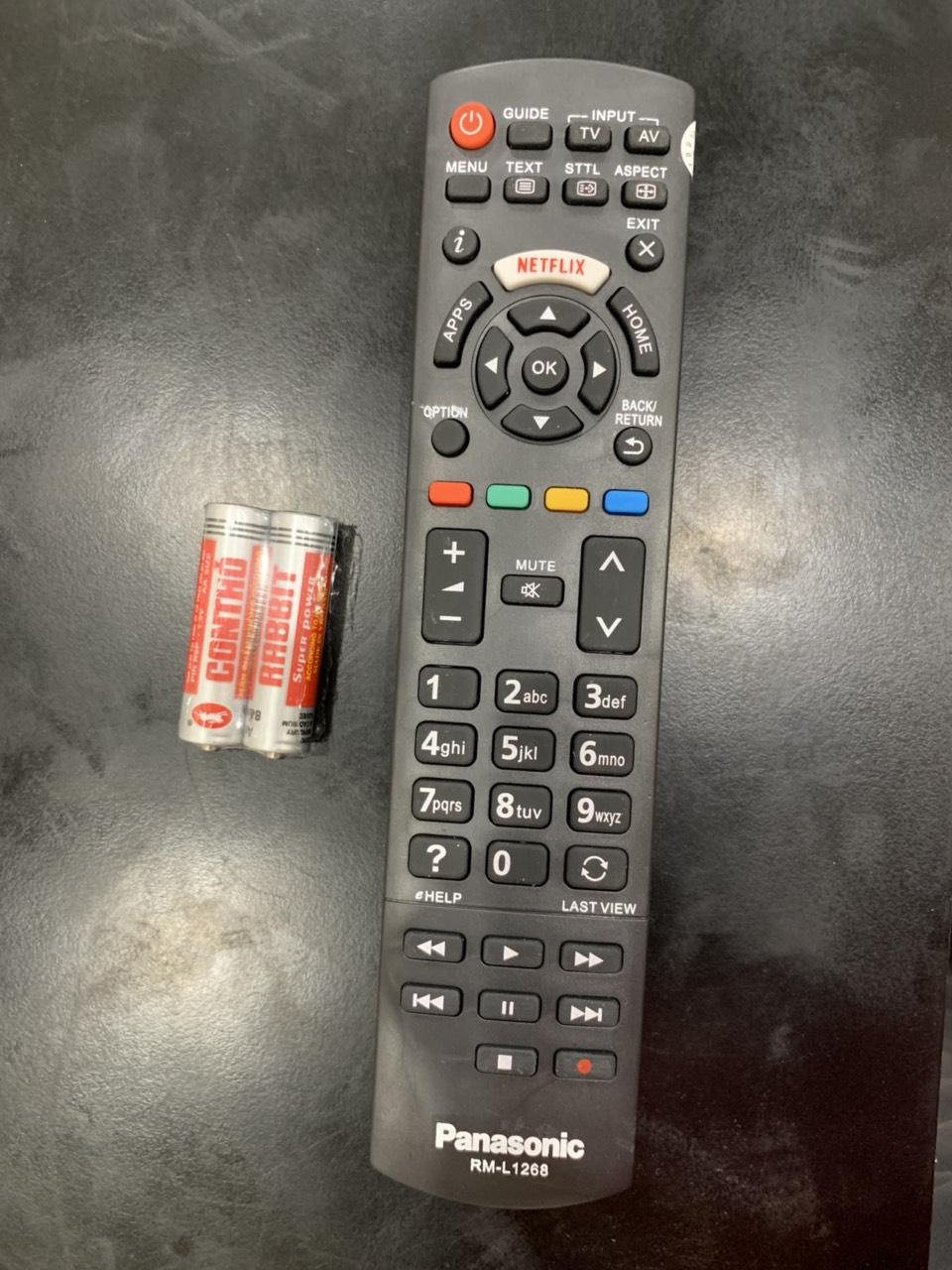 [HCM]REMOTE ĐIỀU KHIỂN TIVI PANASONIC SMART HUAYU RM-L1268 GIÁ Tốt